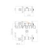 INVENA - Bateria natryskowa ROMA  BN-21-00S-L
